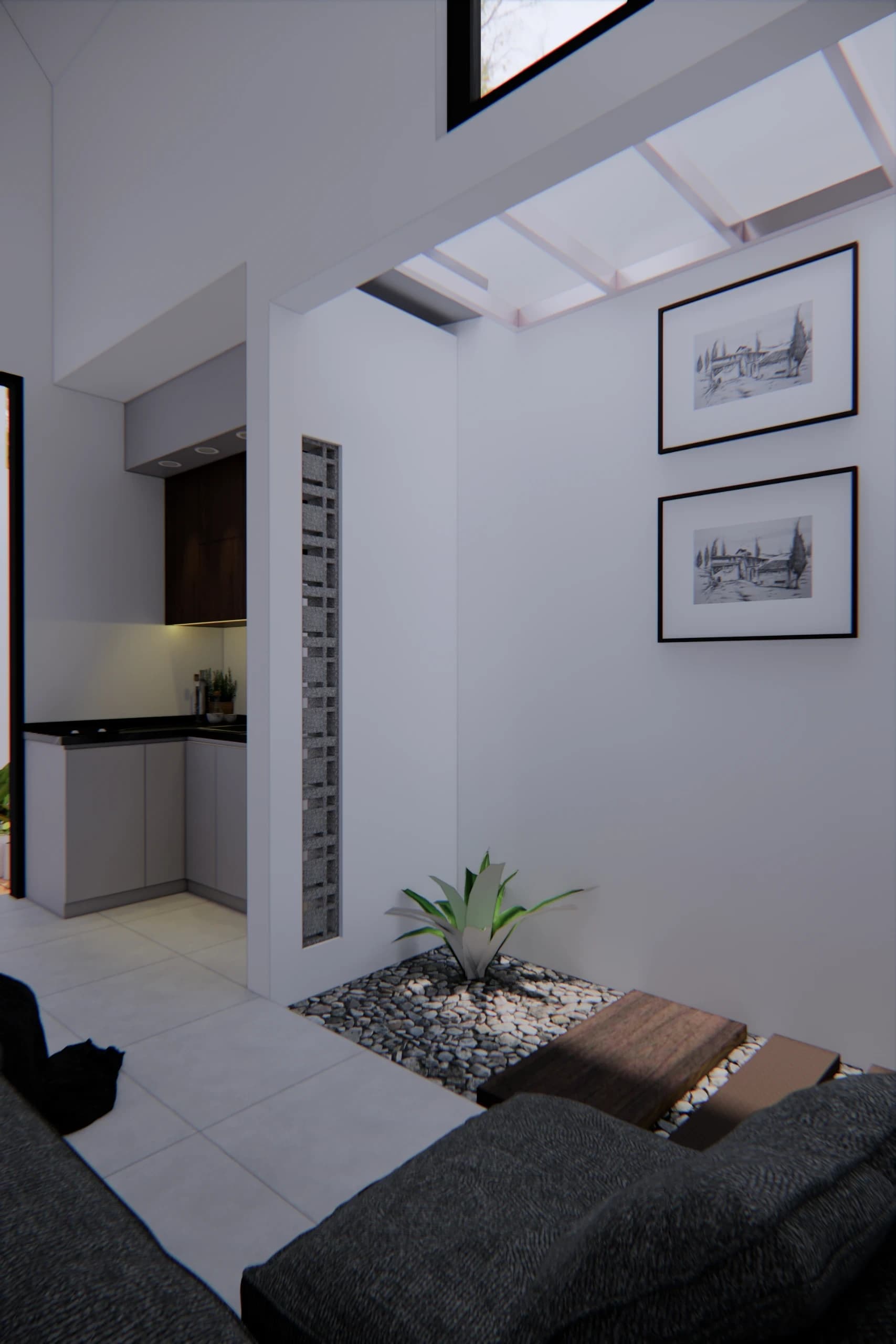 Rumah 1.5 Lantai Scandinavian  6 x 11 m - Galeri 14
