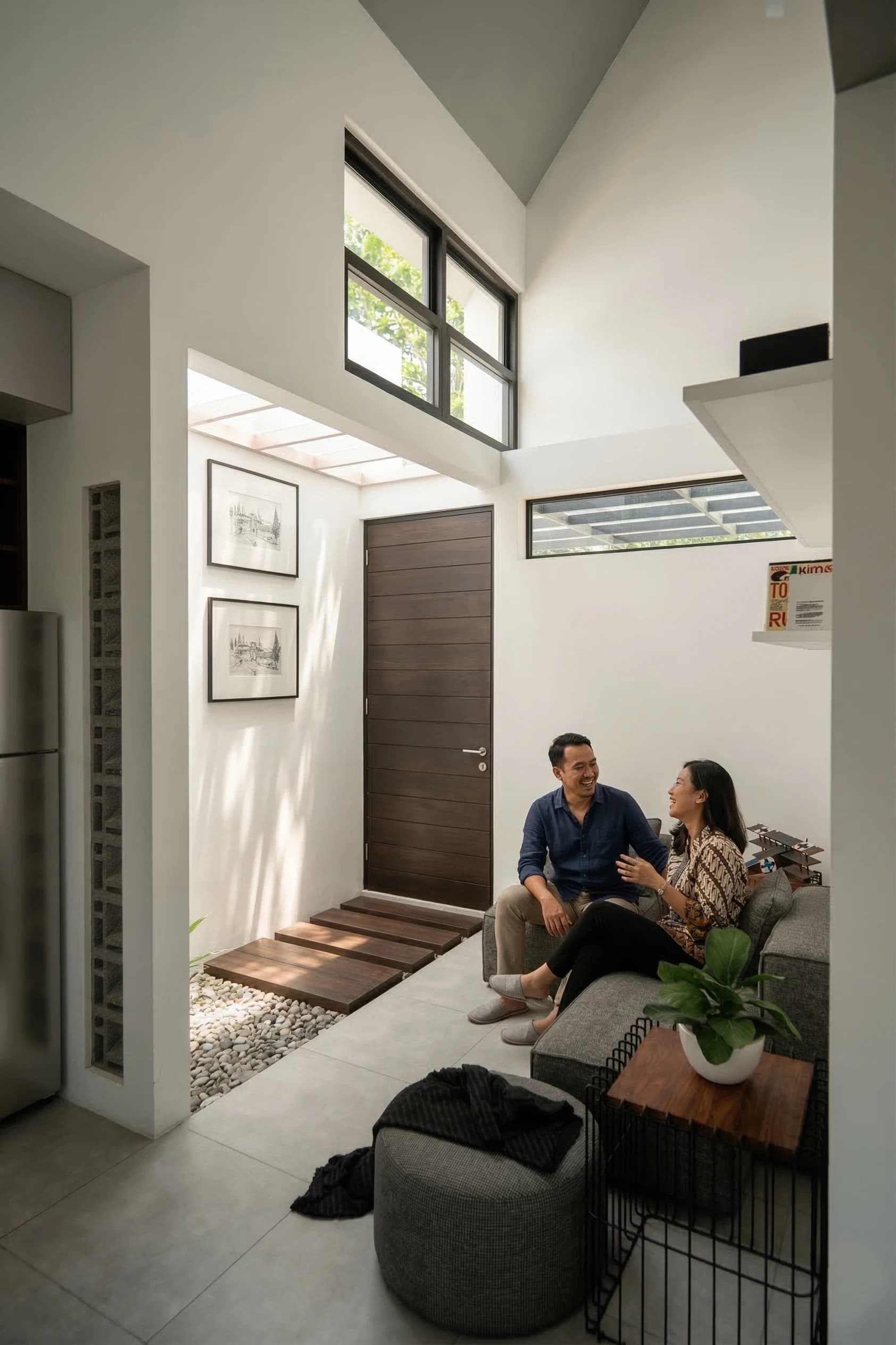 Rumah 1.5 Lantai Scandinavian  6 x 11 m - Galeri 16