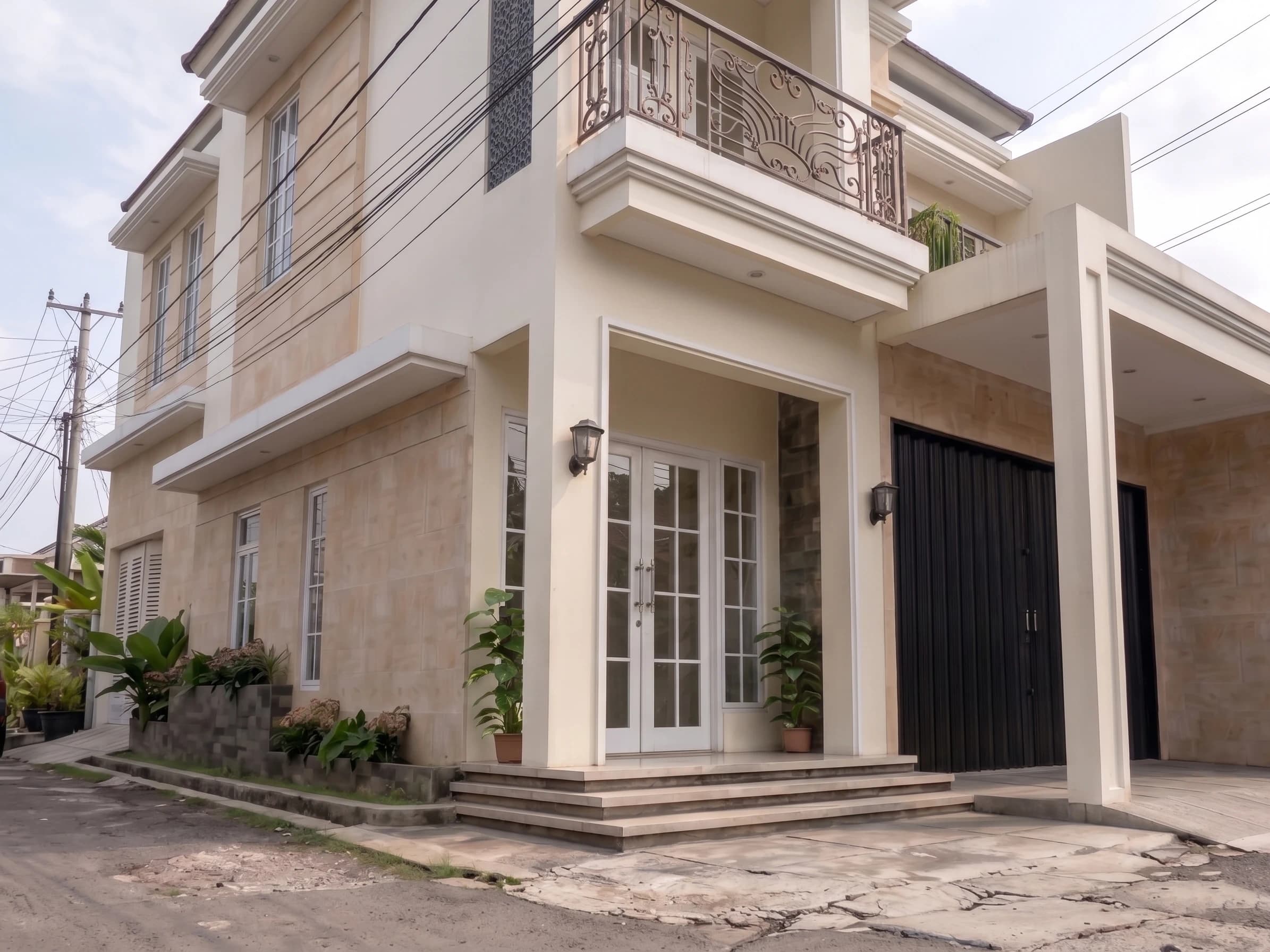 Rumah 2 Lantai Modern Klasik Hook 15 x 8 m - Galeri 2
