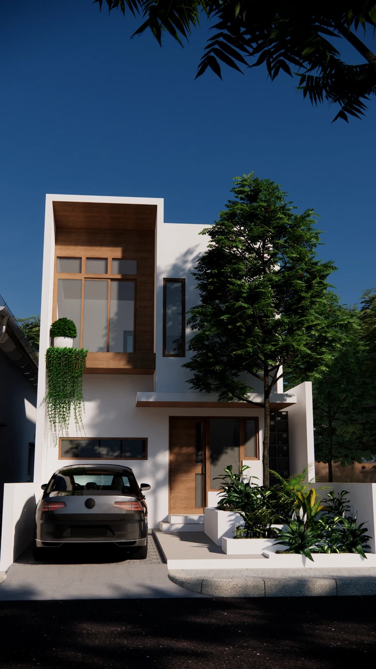 Rumah 2 Lantai Tropis 6 x 13 m - Galeri 2