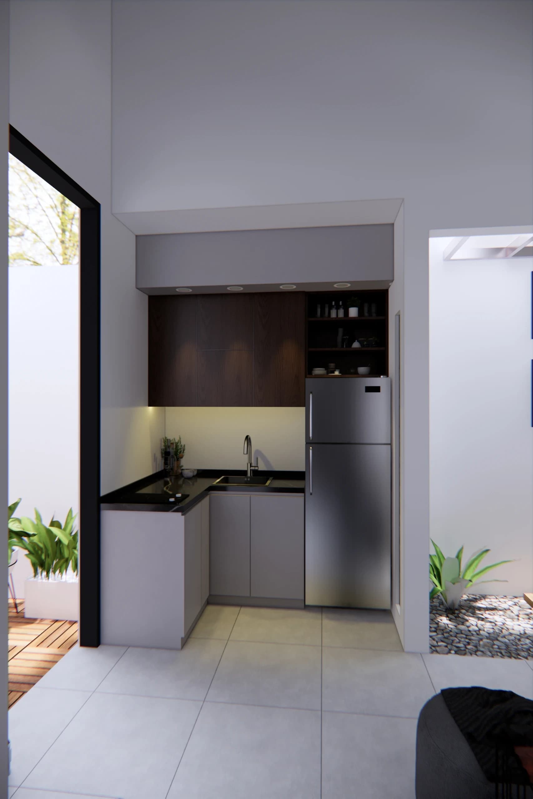 Rumah 1.5 Lantai Scandinavian  6 x 11 m - Galeri 12