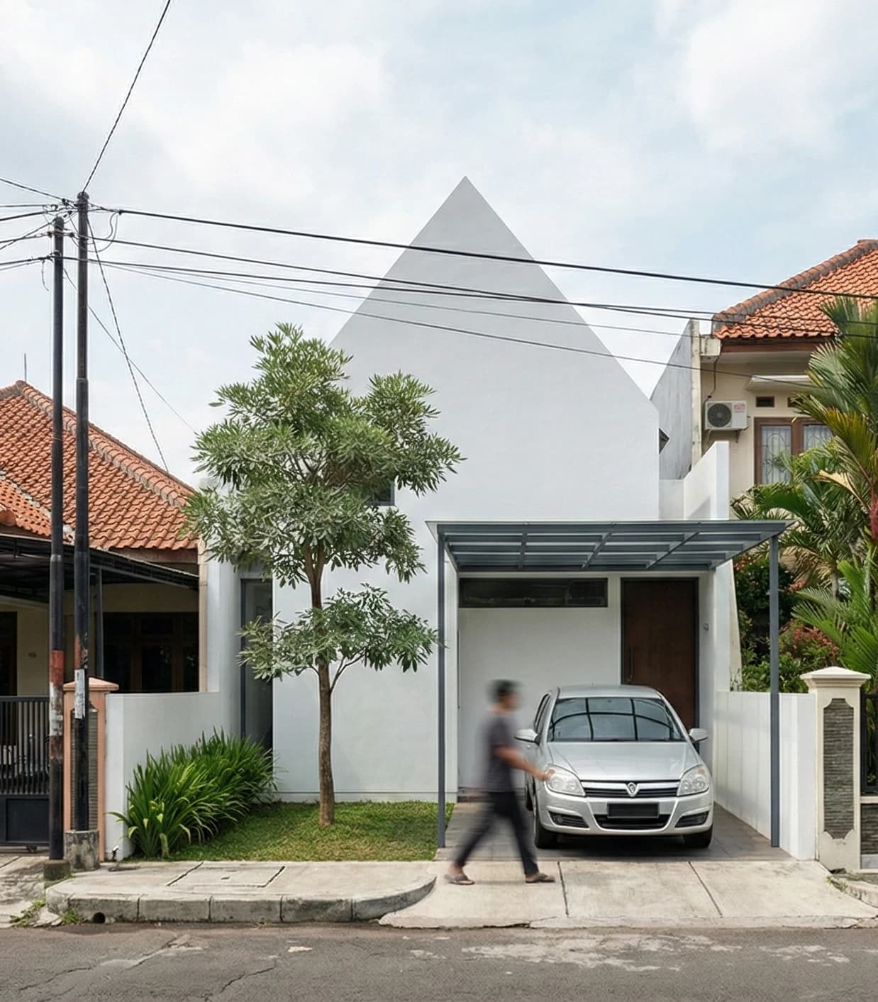 Rumah 1.5 Lantai Scandinavian  6 x 11 m
