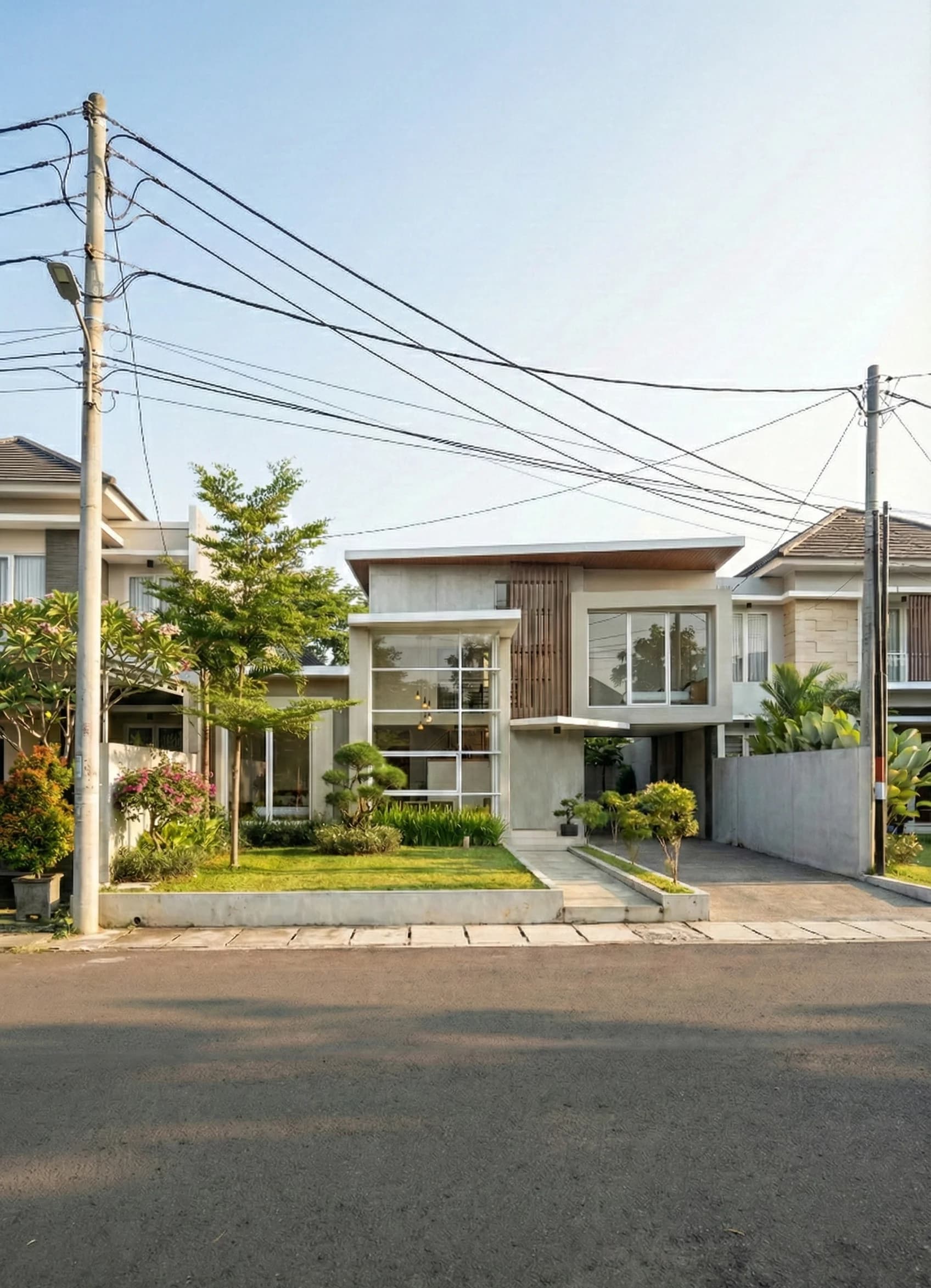 Rumah 2 Lantai Modern Kontemporer 15 x 18 m - Galeri 3