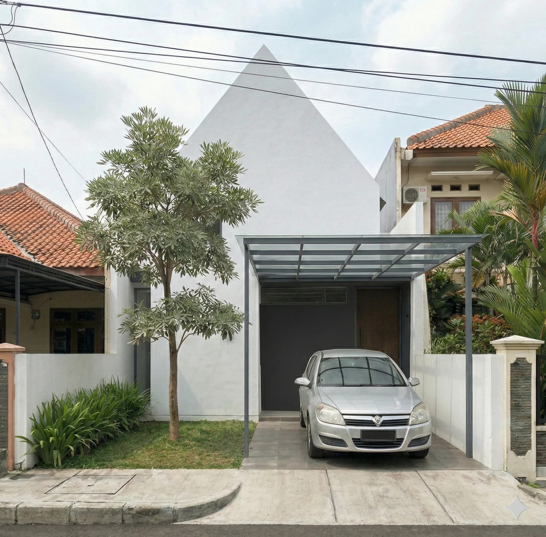 Rumah 1.5 Lantai Scandinavian  6 x 11 m - Galeri 10